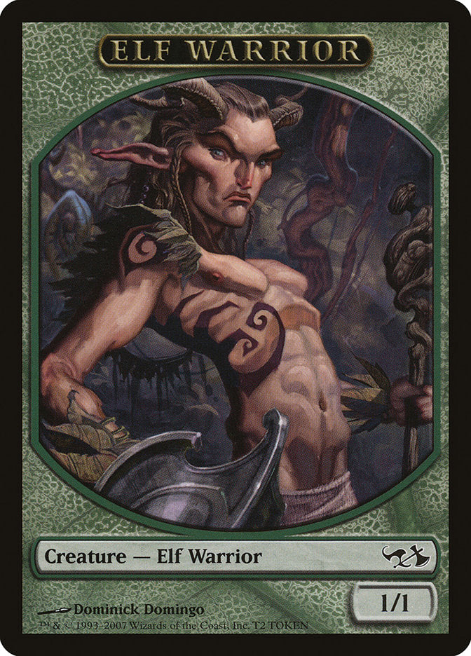 Elf Warrior Token [Duel Decks: Elves vs. Goblins Tokens] | Game Master's Emporium (The New GME)