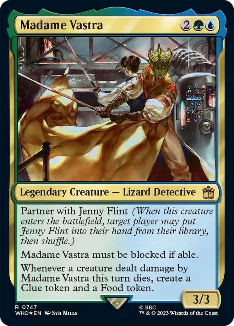 Madame Vastra (Surge Foil) [Doctor Who] | Game Master's Emporium (The New GME)