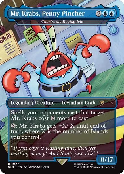 Mr. Krabs, Penny Pincher - Charix, the Raging Isle [Secret Lair Drop Series] | Game Master's Emporium (The New GME)