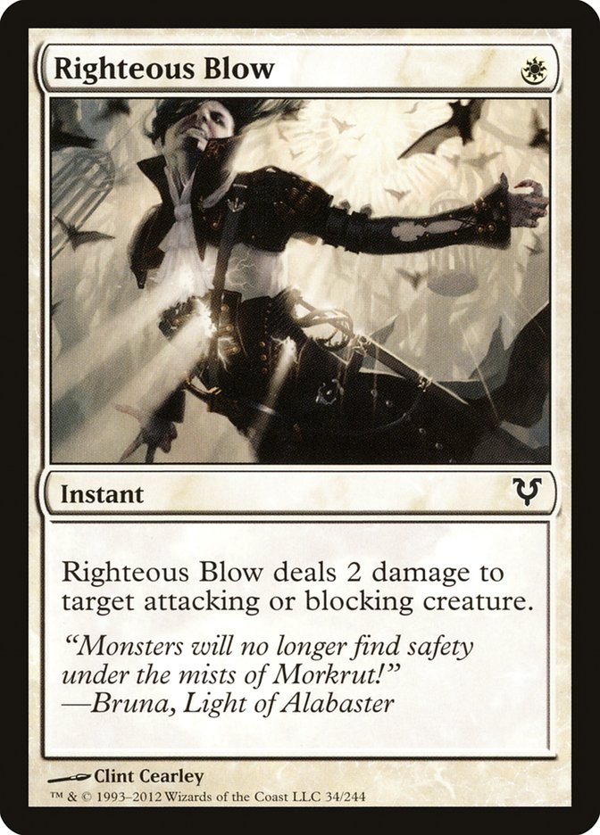 Righteous Blow [Avacyn Restored] | Game Master's Emporium (The New GME)