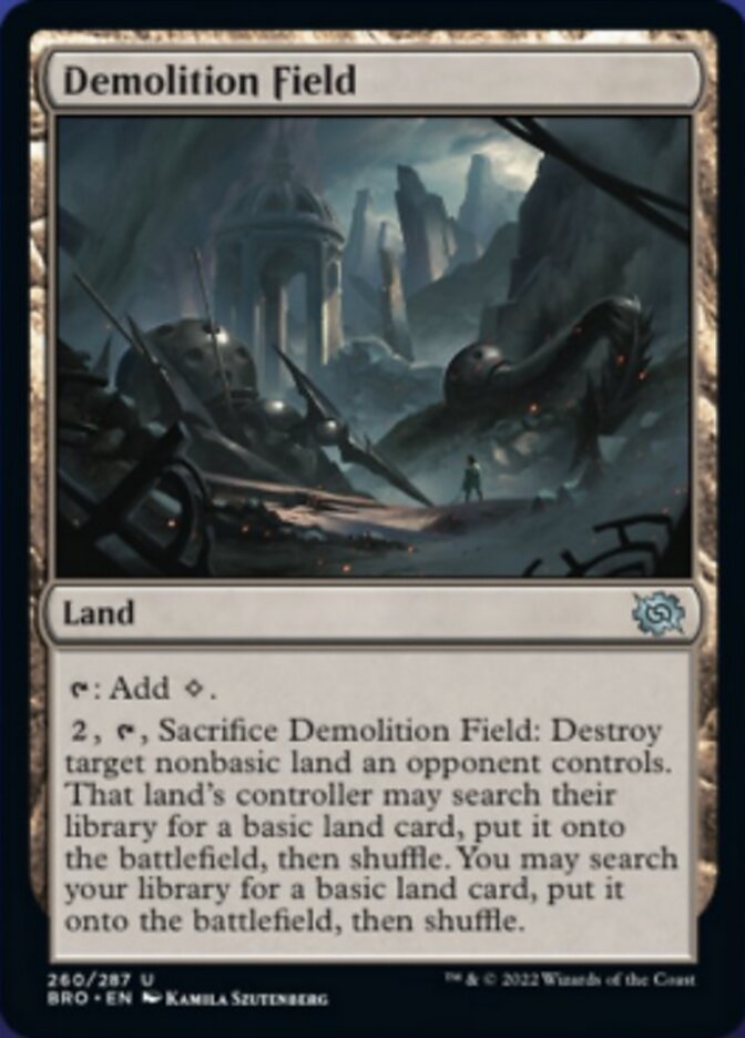 Demolition Field [The Brothers' War] | Game Master's Emporium (The New GME)