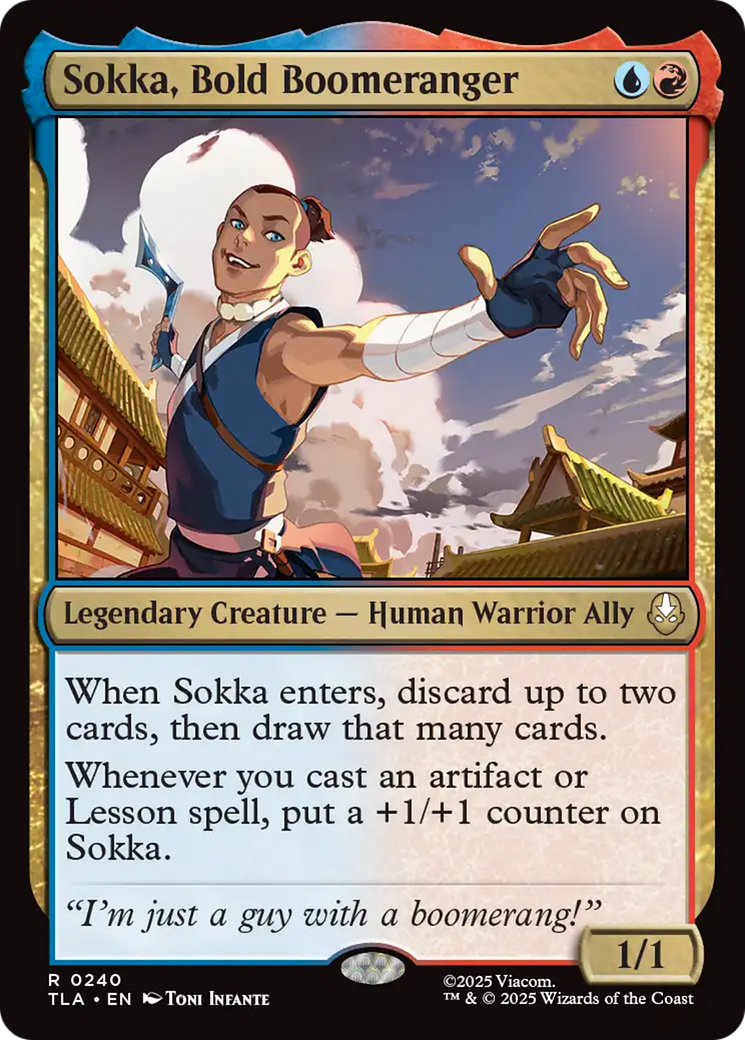 Sokka, Bold Boomeranger [Avatar: The Last Airbender] | Game Master's Emporium (The New GME)