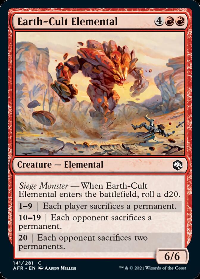 Earth-Cult Elemental [Dungeons & Dragons: Adventures in the Forgotten Realms] | Game Master's Emporium (The New GME)