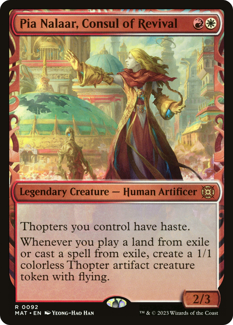 Pia Nalaar, Consul of Revival (Showcase) [March of the Machine: The Aftermath] | Game Master's Emporium (The New GME)