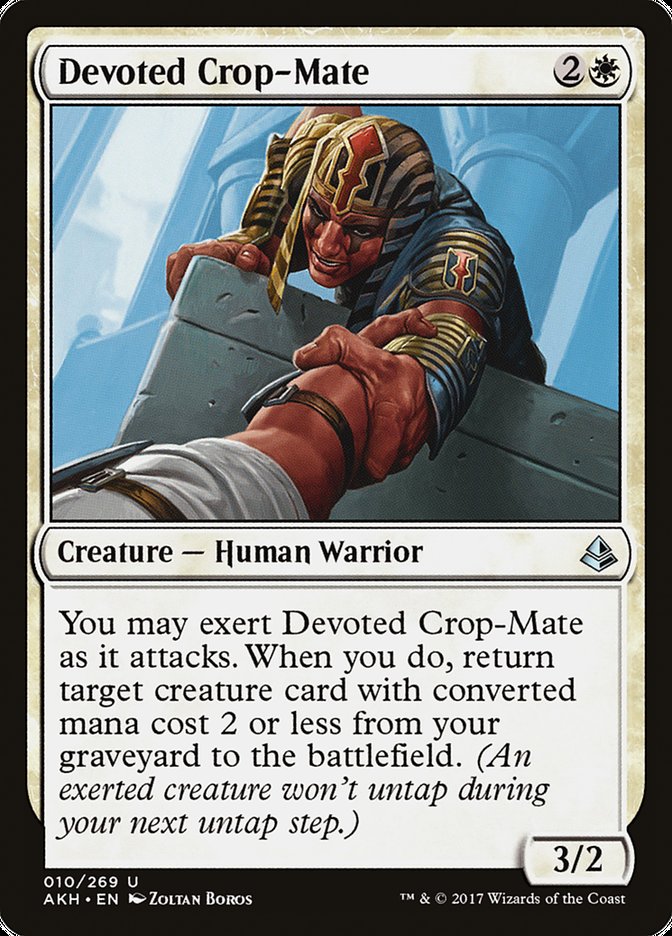 Devoted Crop-Mate [Amonkhet] | Game Master's Emporium (The New GME)