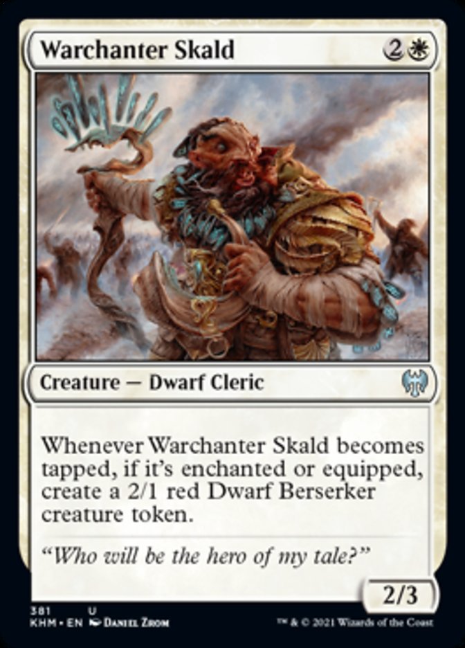 Warchanter Skald [Kaldheim] | Game Master's Emporium (The New GME)