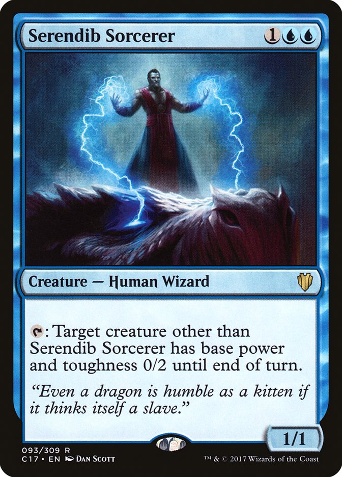 Serendib Sorcerer [Commander 2017] | Game Master's Emporium (The New GME)
