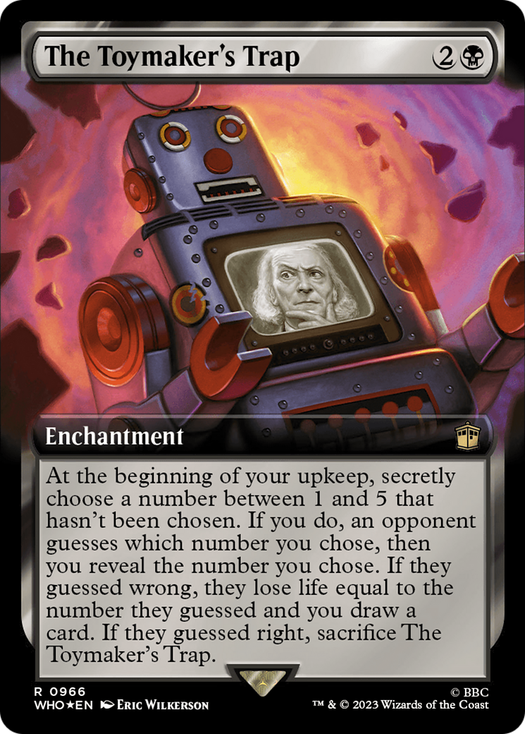 The Toymaker's Trap (Extended Art) (Surge Foil) [Doctor Who] | Game Master's Emporium (The New GME)