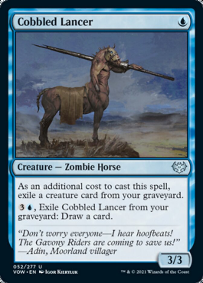 Cobbled Lancer [Innistrad: Crimson Vow] | Game Master's Emporium (The New GME)