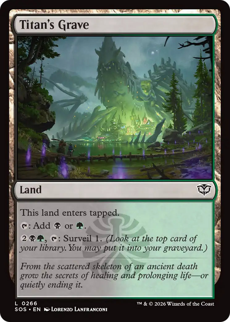 Titan's Grave [Secrets of Strixhaven] | Game Master's Emporium (The New GME)