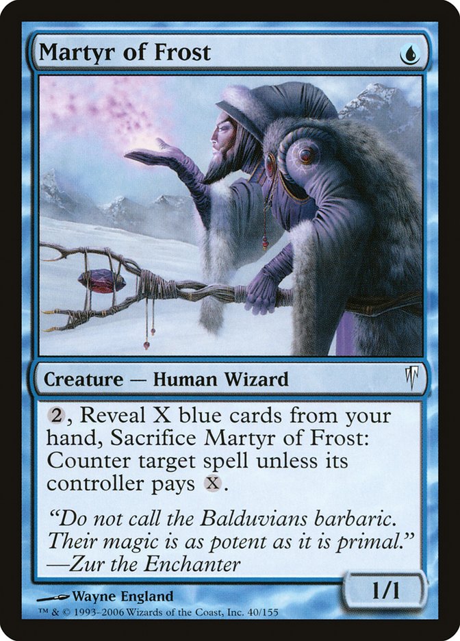 Martyr of Frost [Coldsnap] | Game Master's Emporium (The New GME)