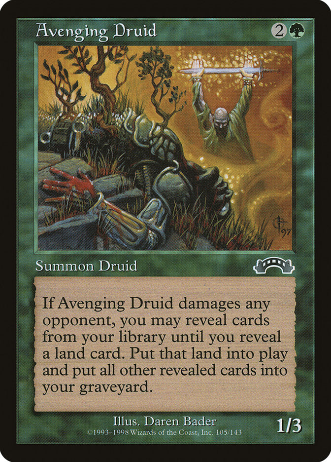 Avenging Druid [Exodus] | Game Master's Emporium (The New GME)