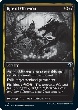 Rite of Oblivion [Innistrad: Double Feature] | Game Master's Emporium (The New GME)