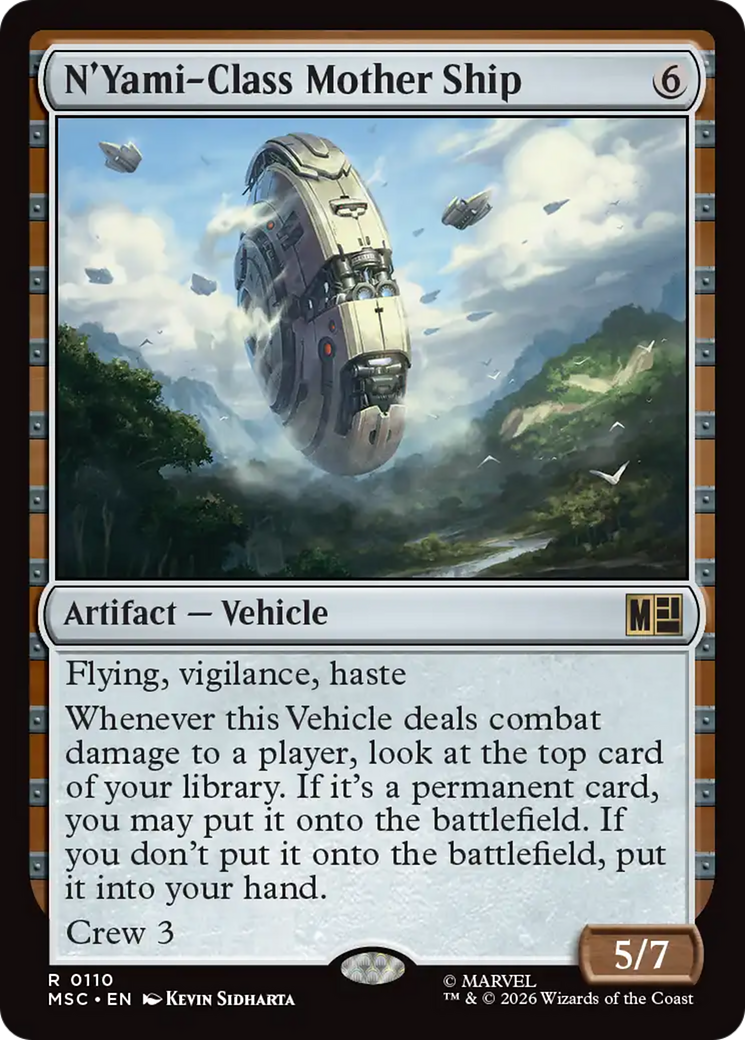 N'Yami-Class Mother Ship [Marvel Super Heroes Commander] | Game Master's Emporium (The New GME)