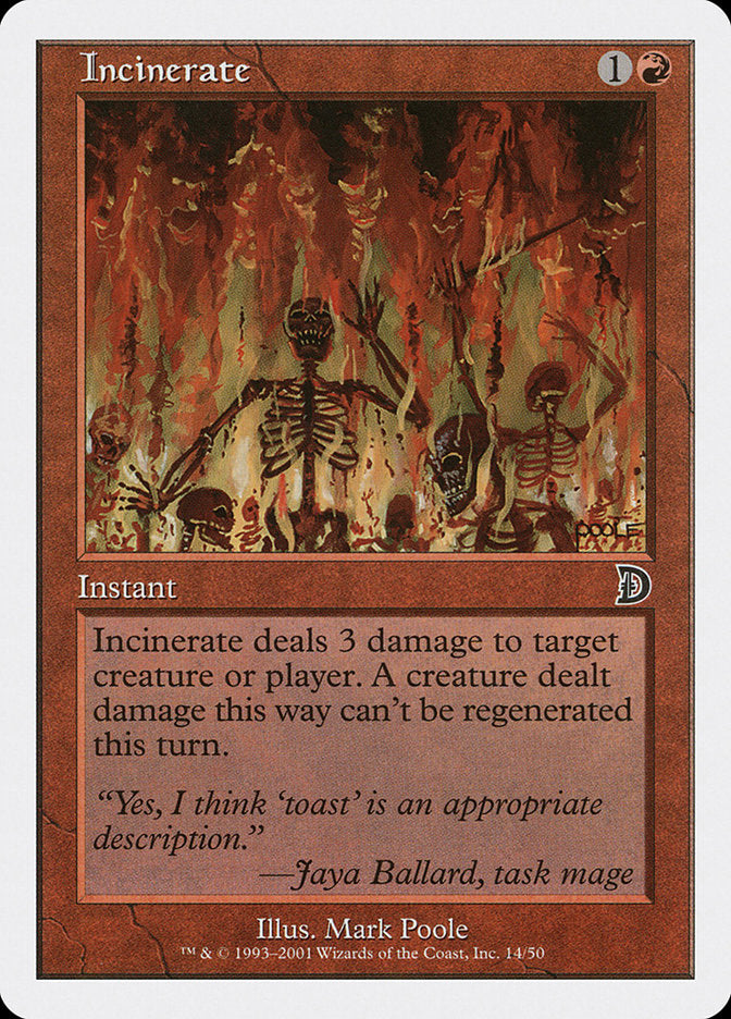 Incinerate [Deckmasters] | Game Master's Emporium (The New GME)