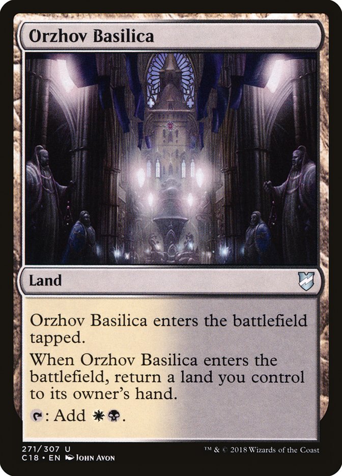 Orzhov Basilica [Commander 2018] | Game Master's Emporium (The New GME)