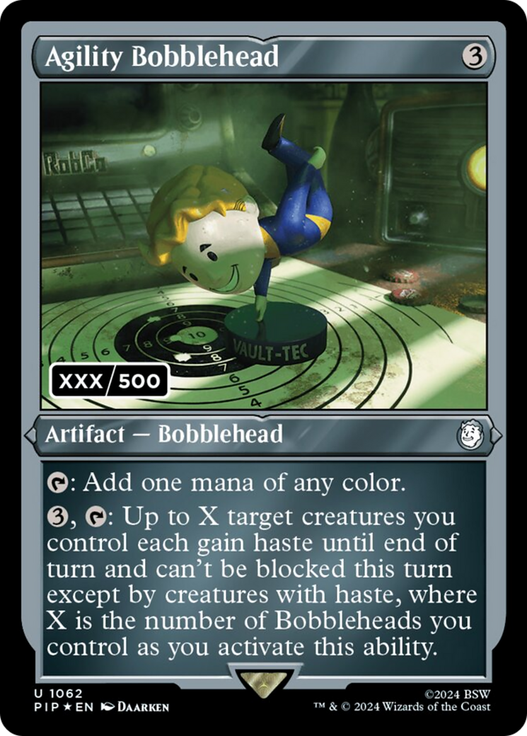 Agility Bobblehead (Serial Numbered) [Fallout] | Game Master's Emporium (The New GME)