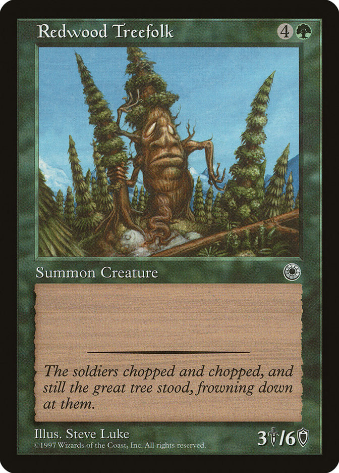 Redwood Treefolk [Portal] | Game Master's Emporium (The New GME)