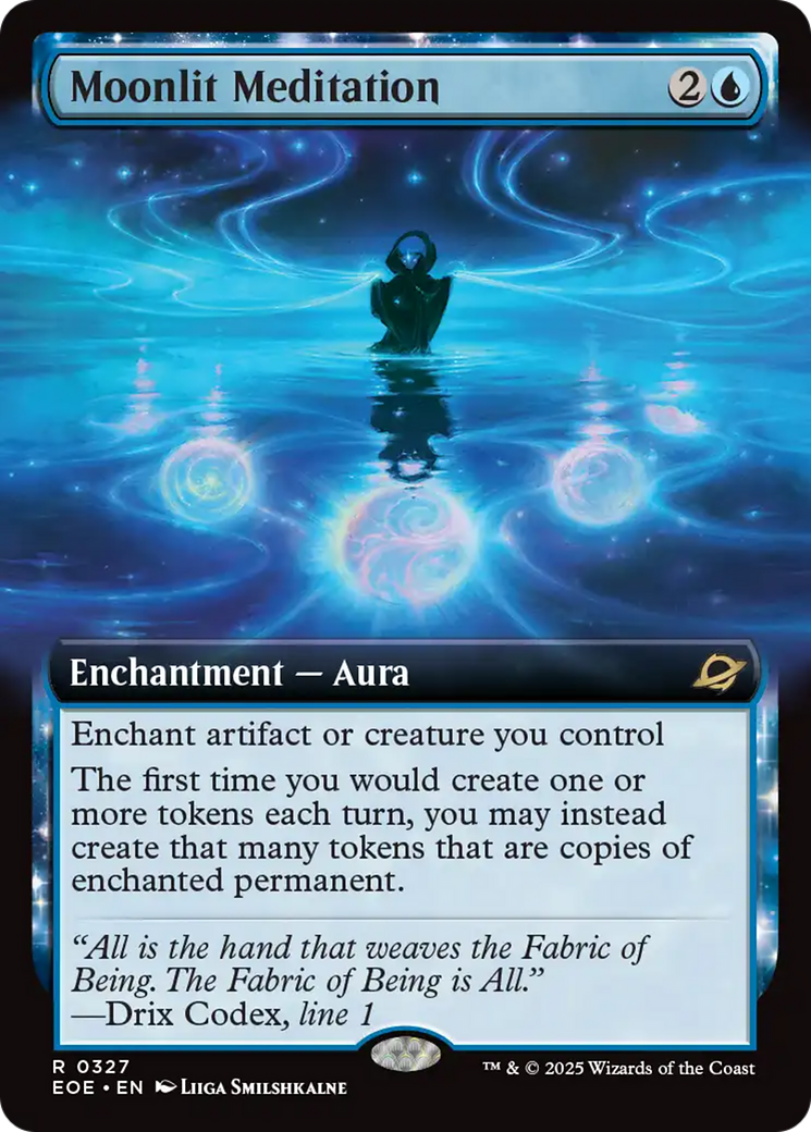 Moonlit Meditation (Extended Art) [Edge of Eternities] | Game Master's Emporium (The New GME)