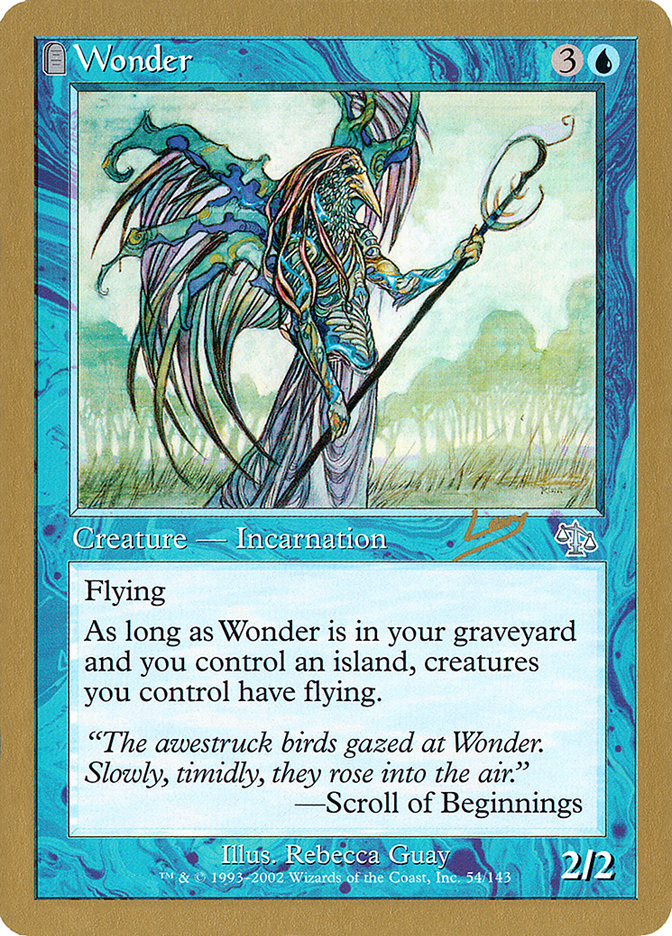 Wonder (Raphael Levy) [World Championship Decks 2002] | Game Master's Emporium (The New GME)