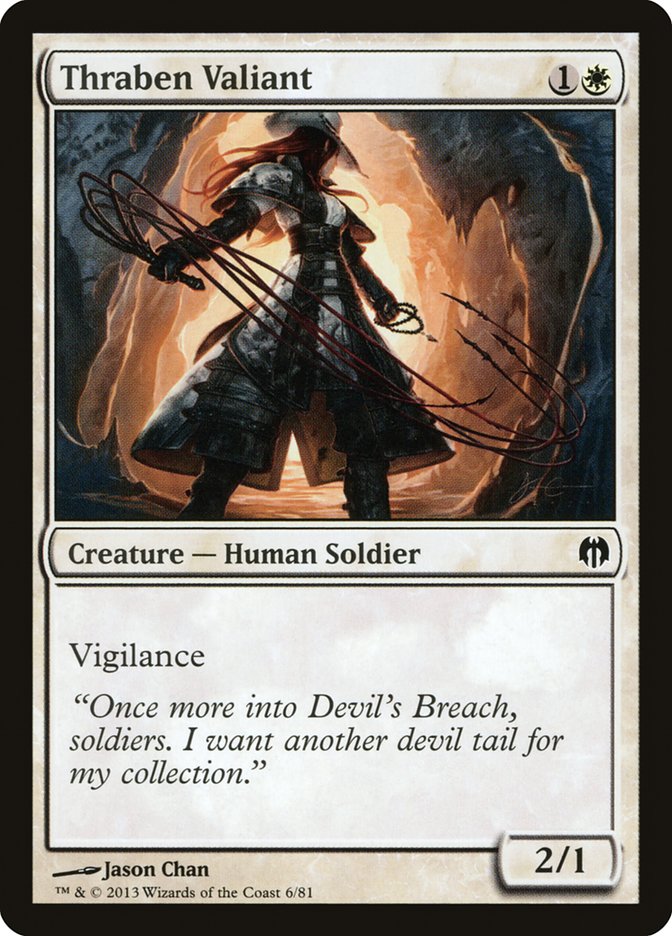 Thraben Valiant [Duel Decks: Heroes vs. Monsters] | Game Master's Emporium (The New GME)