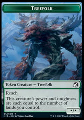 Clue // Treefolk Double-Sided Token [Innistrad: Midnight Hunt Tokens] | Game Master's Emporium (The New GME)