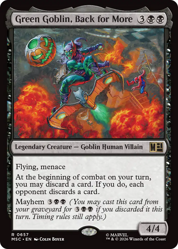 Green Goblin, Back for More [Marvel Super Heroes Commander] | Game Master's Emporium (The New GME)