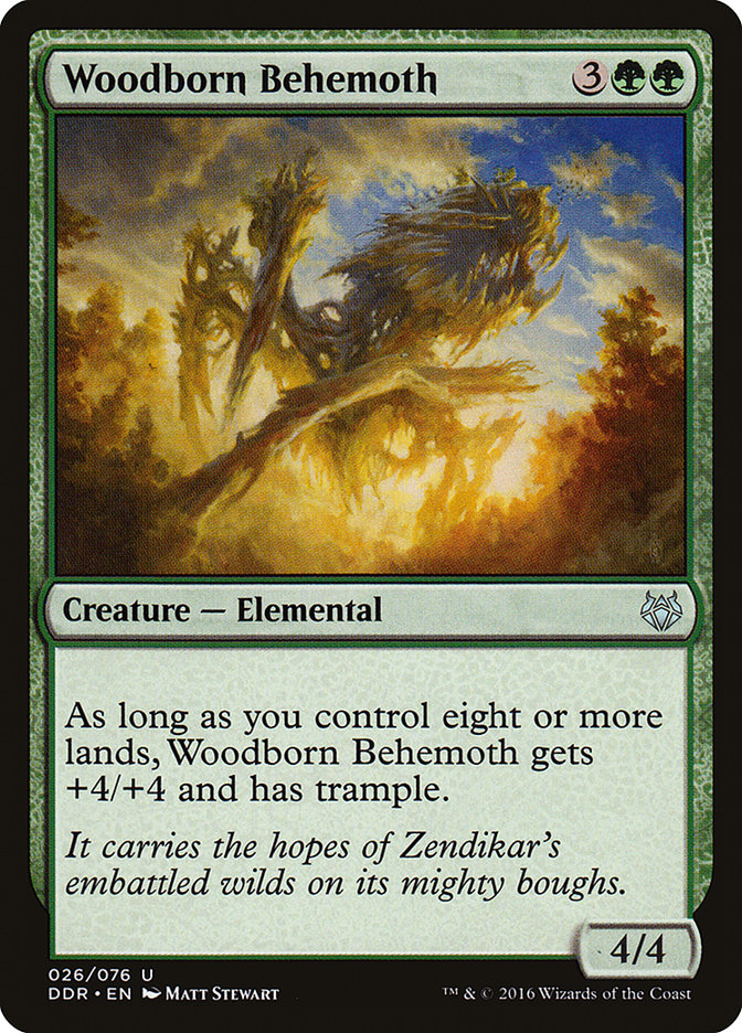 Woodborn Behemoth [Duel Decks: Nissa vs. Ob Nixilis] | Game Master's Emporium (The New GME)