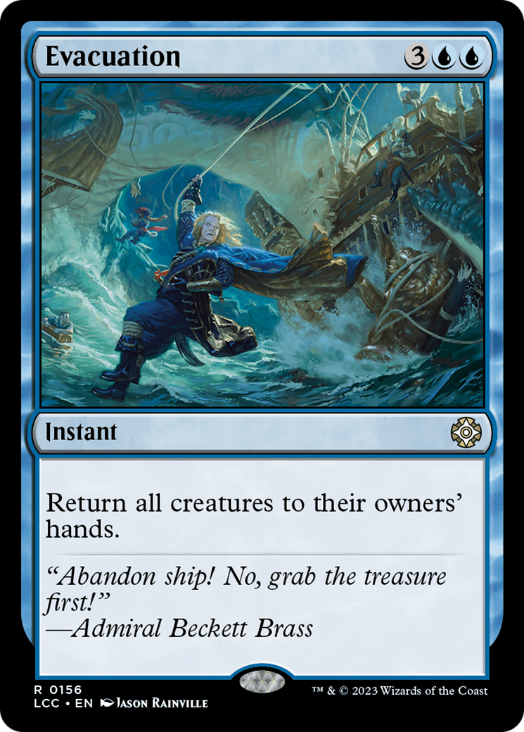 Evacuation [The Lost Caverns of Ixalan Commander] | Game Master's Emporium (The New GME)