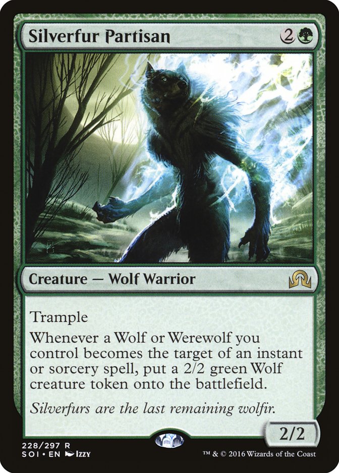 Silverfur Partisan [Shadows over Innistrad] | Game Master's Emporium (The New GME)