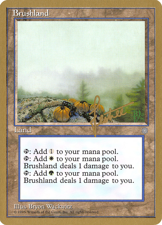 Brushland (Bertrand Lestree) [Pro Tour Collector Set] | Game Master's Emporium (The New GME)