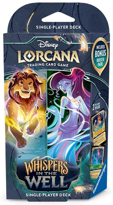 Disney Lorcana Whispers in the Well: Spectacular Spectres (Amethyst and Emerald) | Game Master's Emporium (The New GME)