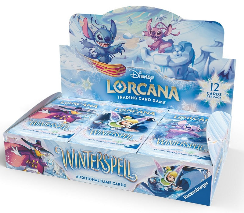 Disney Lorcana: Winterspell  Booster Box Display (24 Boosters) | Game Master's Emporium (The New GME)