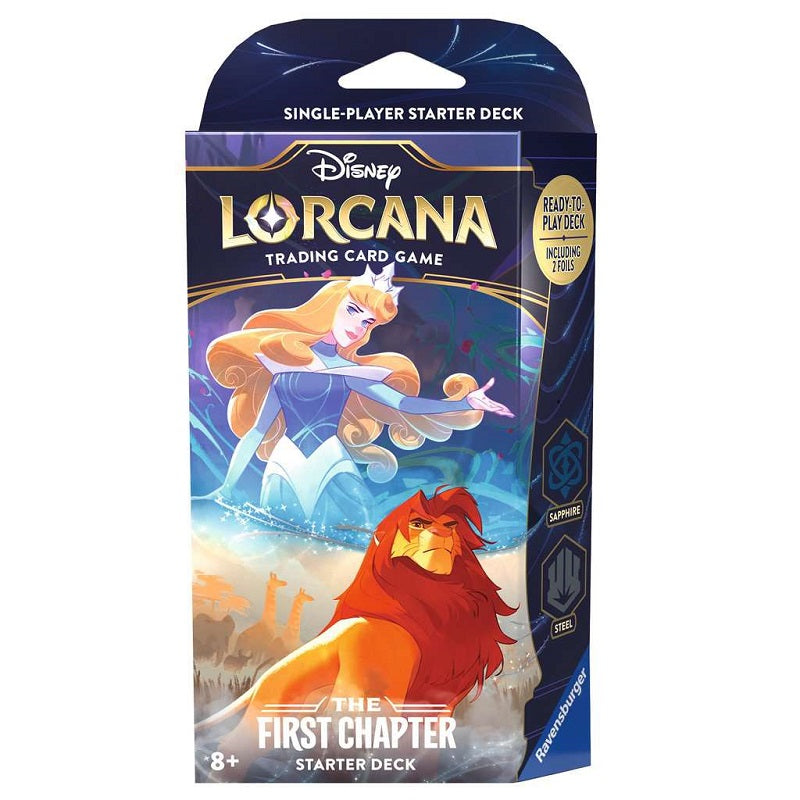 Disney Lorcana: The First Chapter: Starter Deck  (Sapphire and Steel) | Game Master's Emporium (The New GME)