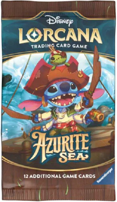 Disney Lorcana: Azurite Sea  Single Booster | Game Master's Emporium (The New GME)