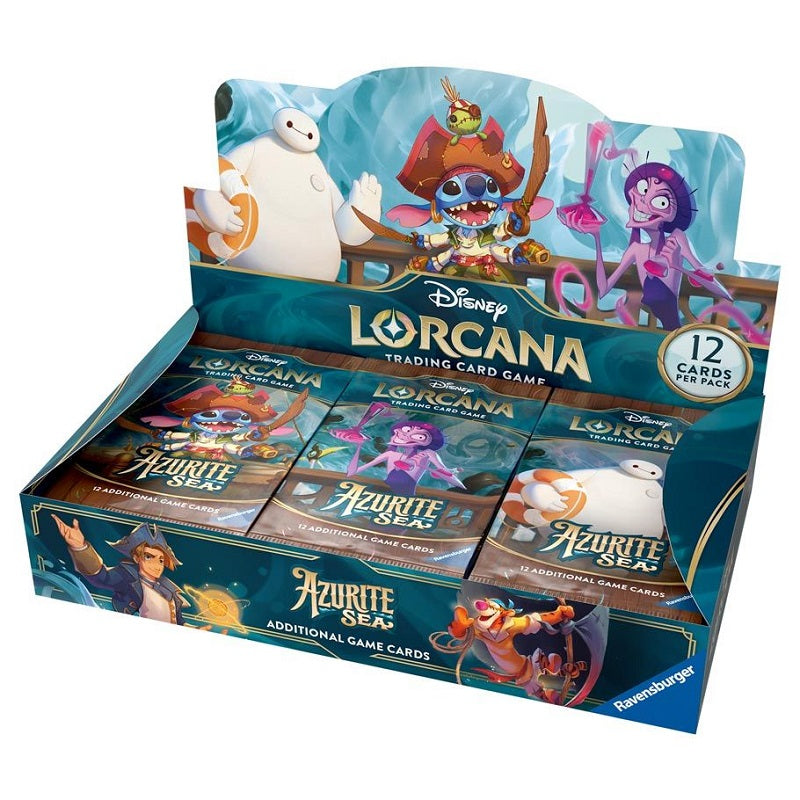 Disney Lorcana: Azurite Sea  Booster Box | Game Master's Emporium (The New GME)