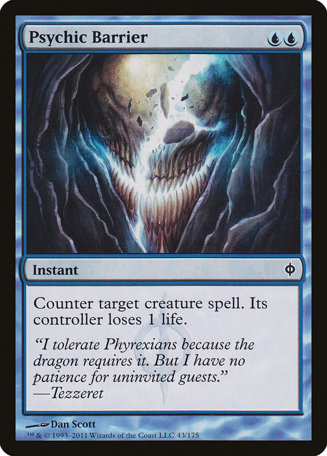 Psychic Barrier [New Phyrexia] | Game Master's Emporium (The New GME)