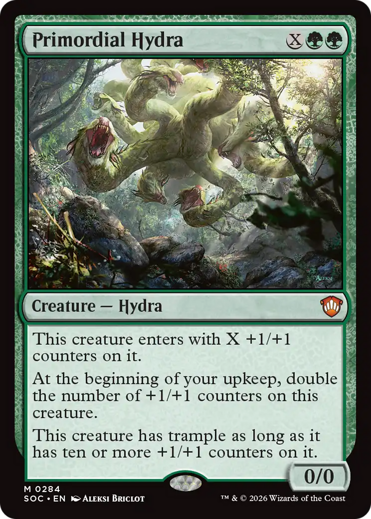 Primordial Hydra [Secrets of Strixhaven Commander] | Game Master's Emporium (The New GME)
