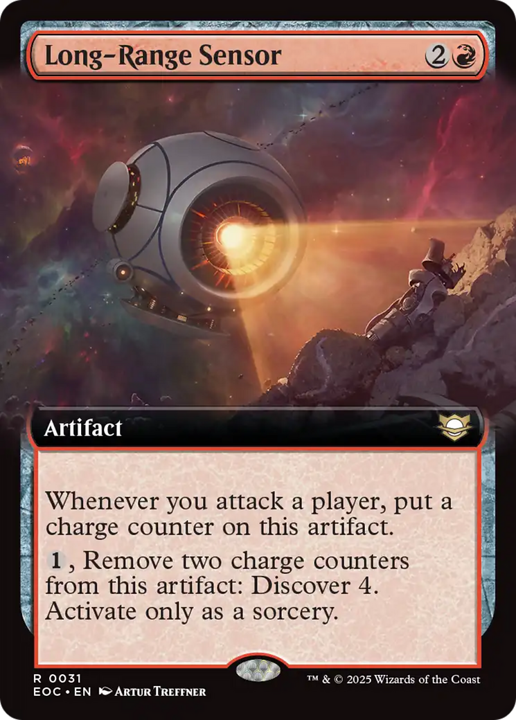 Long-Range Sensor (Extended Art) [Edge of Eternities Commander] | Game Master's Emporium (The New GME)