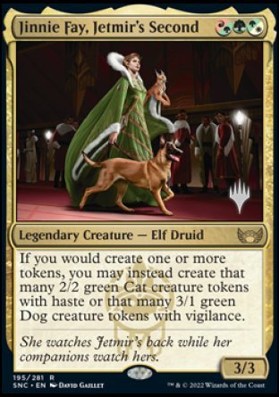 Jinnie Fay, Jetmir's Second (Promo Pack) [Streets of New Capenna Promos] | Game Master's Emporium (The New GME)
