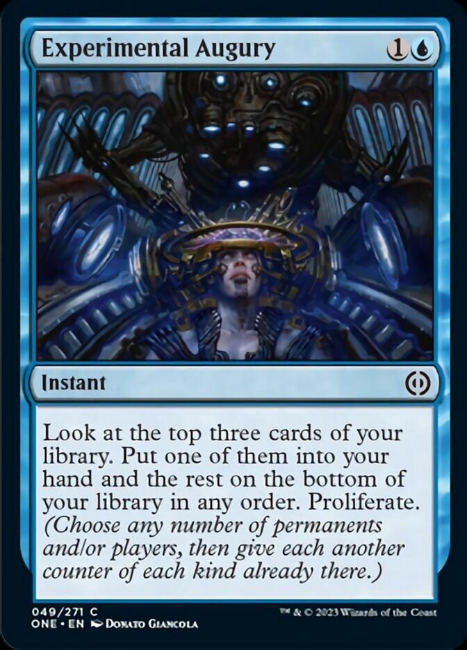 Experimental Augury [Phyrexia: All Will Be One] | Game Master's Emporium (The New GME)