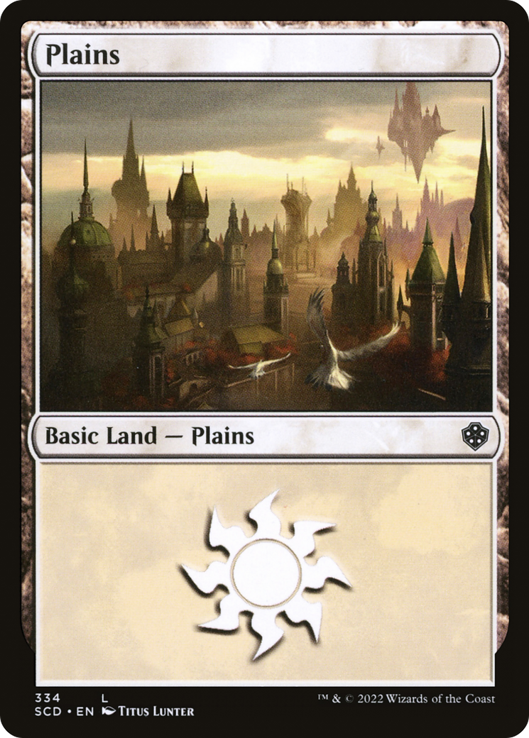 Plains (334) [Starter Commander Decks] | Game Master's Emporium (The New GME)