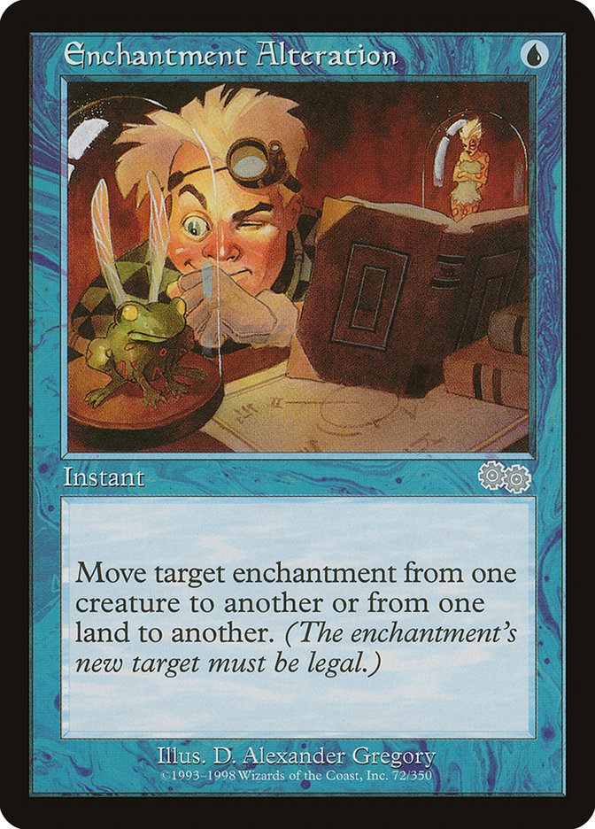 Enchantment Alteration [Urza's Saga] | Game Master's Emporium (The New GME)