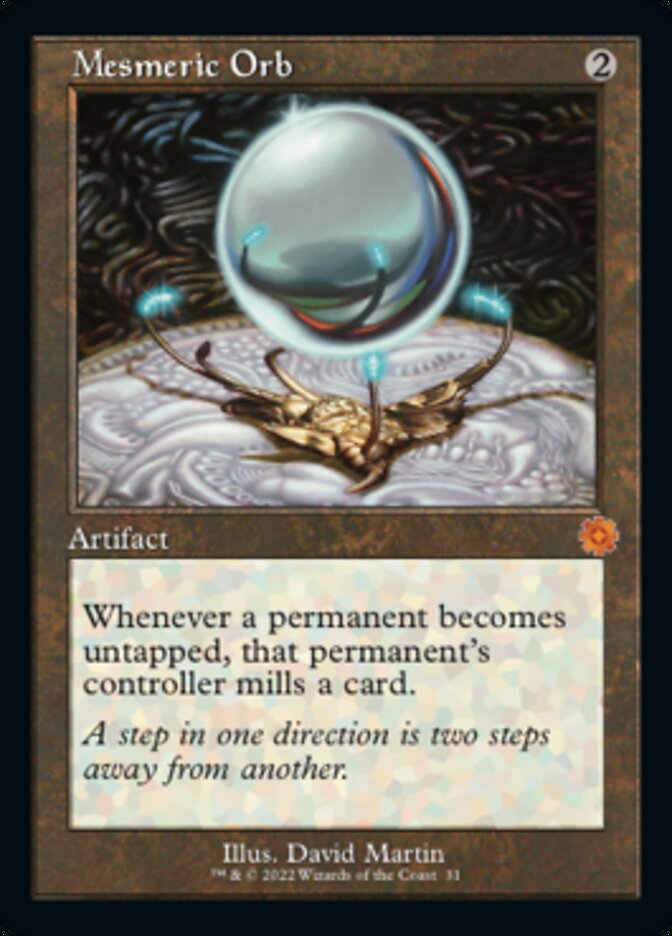 Mesmeric Orb (Retro) [The Brothers' War Retro Artifacts] | Game Master's Emporium (The New GME)