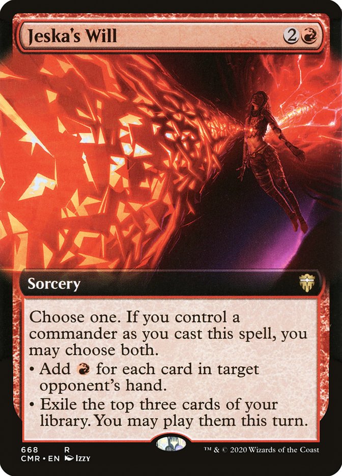 Jeska's Will (Extended Art) [Commander Legends] | Game Master's Emporium (The New GME)