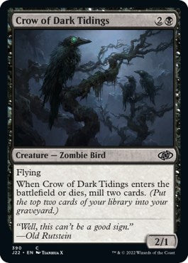 Crow of Dark Tidings [Jumpstart 2022] | Game Master's Emporium (The New GME)