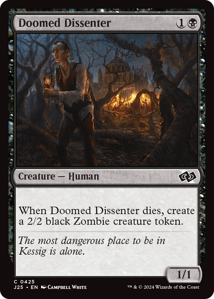 Doomed Dissenter [Foundations Jumpstart] | Game Master's Emporium (The New GME)