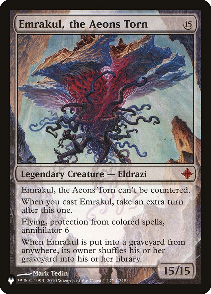 Emrakul, the Aeons Torn [The List] | Game Master's Emporium (The New GME)