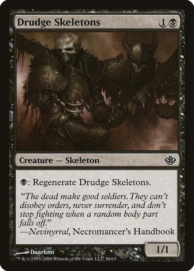 Drudge Skeletons [Duel Decks: Garruk vs. Liliana] | Game Master's Emporium (The New GME)