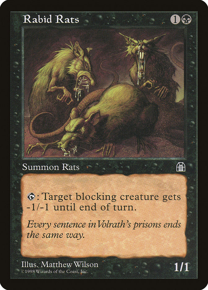Rabid Rats [Stronghold] | Game Master's Emporium (The New GME)
